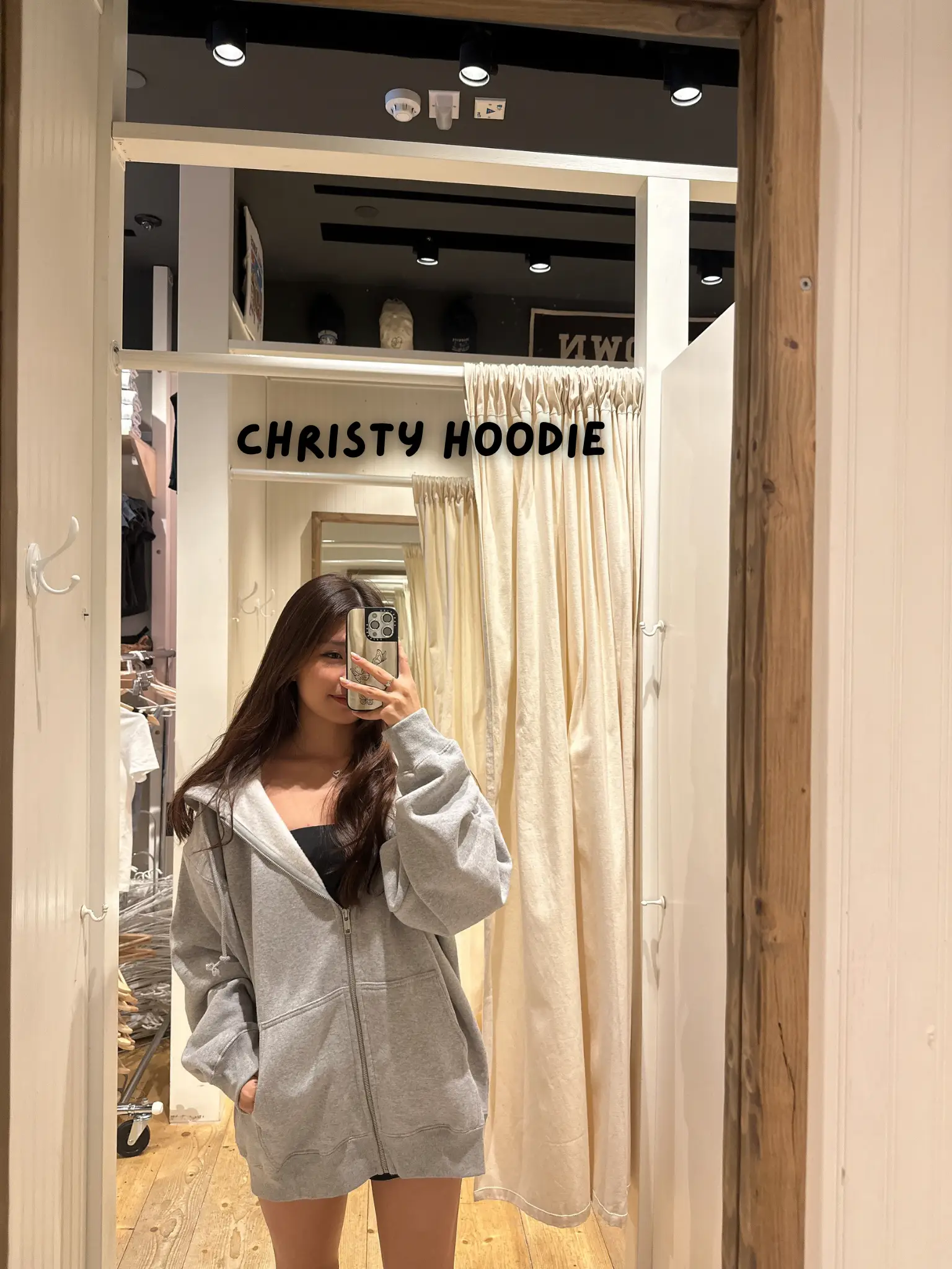 Brandy Melville Christy Hoodie Black Size M - $25 (47% Off Retail) - From  Lauren