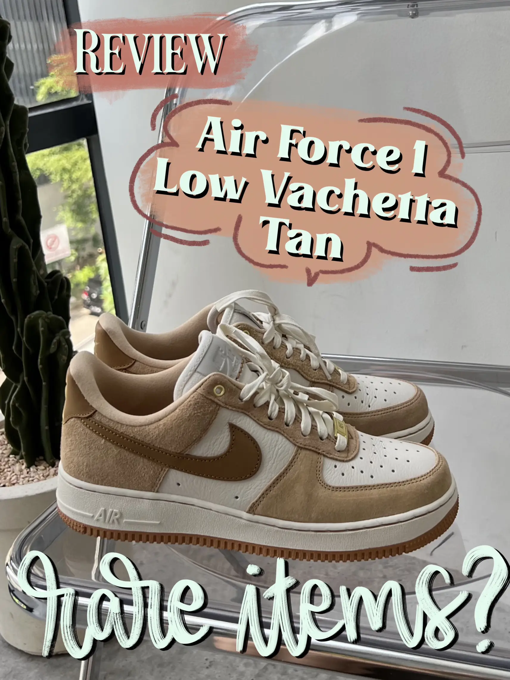 Air force 1 clearance vachetta tan on feet