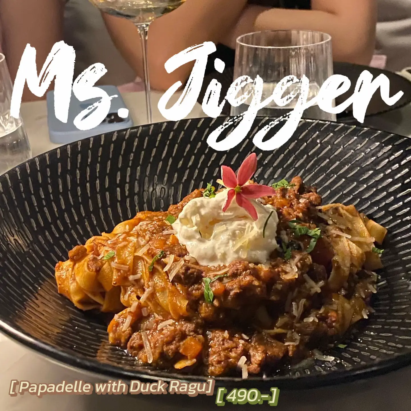 Luxury dinner at Ms. Jigger Kimpton MaaLai store. Gallery posted by