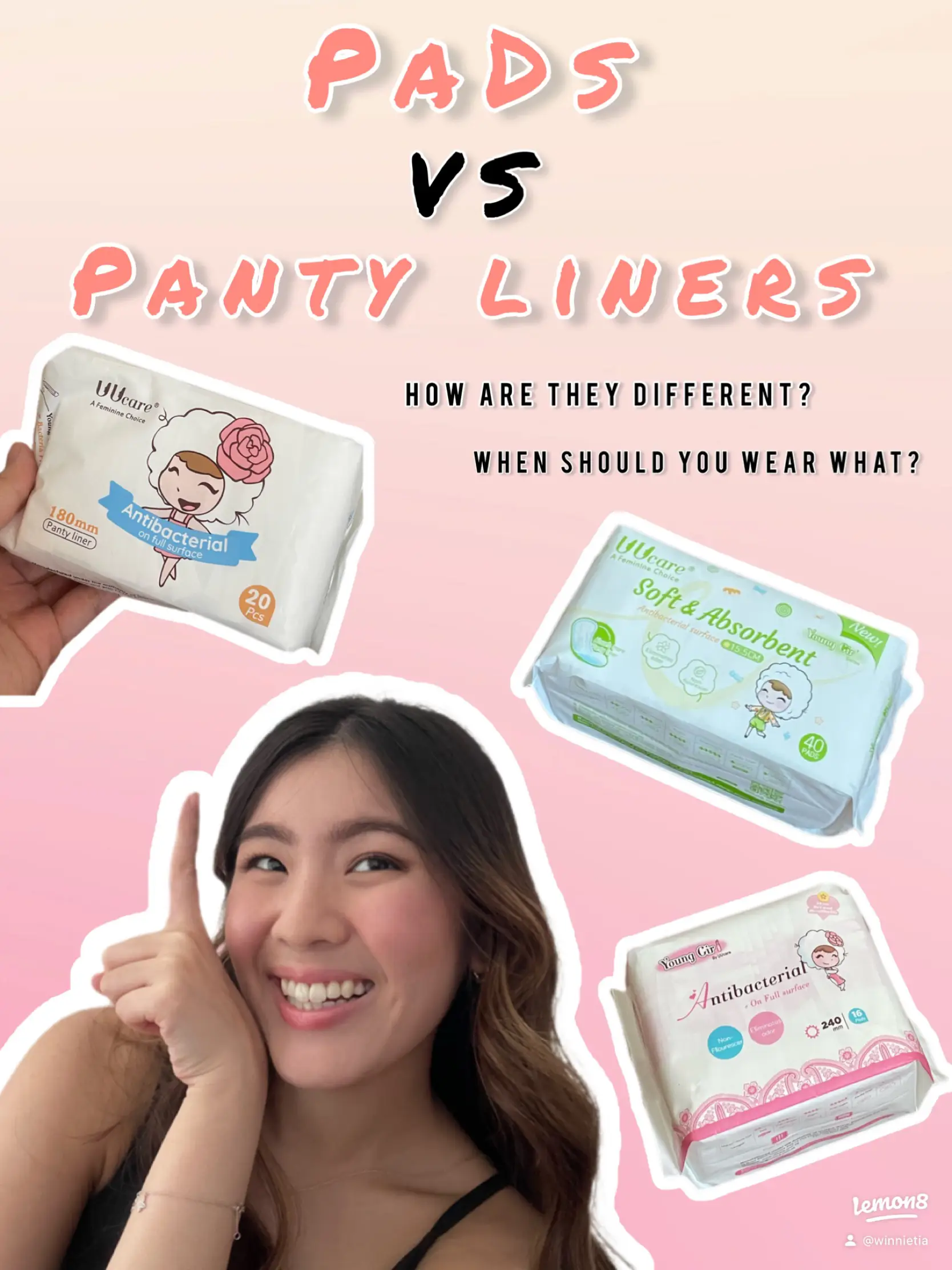 What Are Panty Liners Used For? Uses & Comparison to Pads