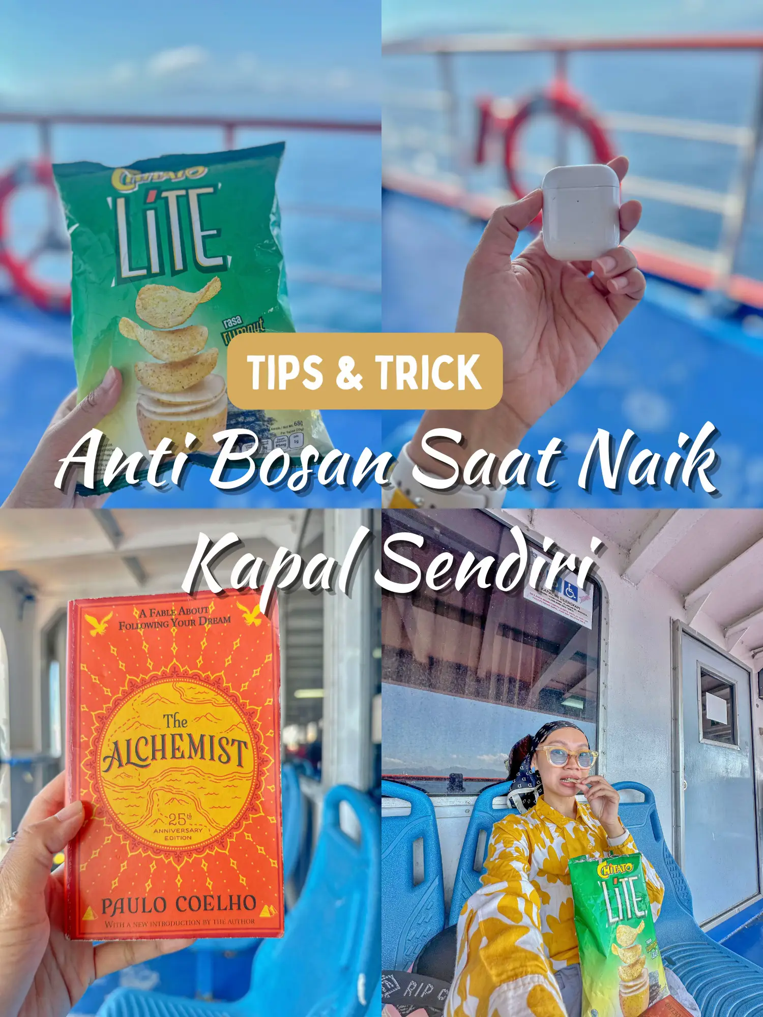 Tips Anti Bosan Saat Naik Kapal ✨ | Gallery posted by sarah | Lemon8