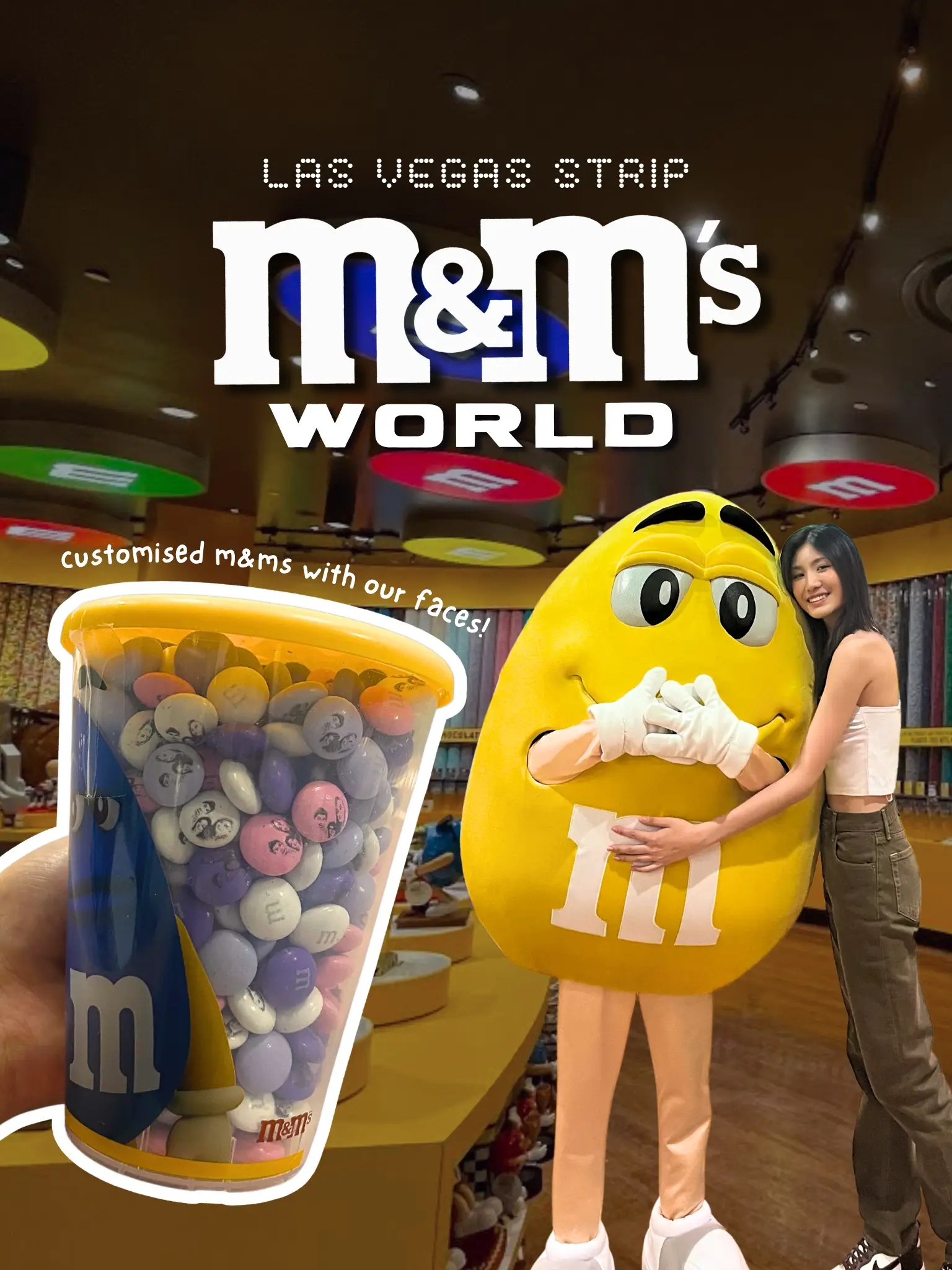 M&M's World Personalized Gift Idea Vegas Style 
