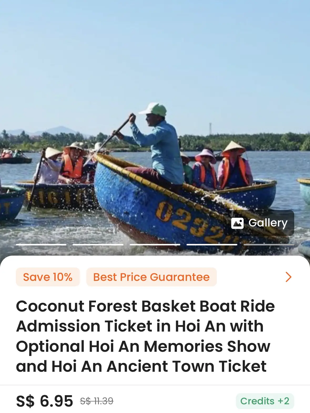 coconut forest boat ride in hoi an 🥥🏝️'s images(2)