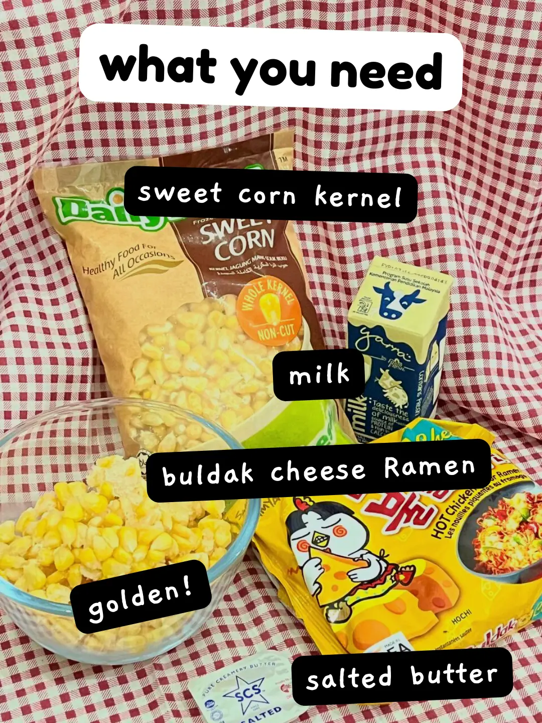 Buldak ramen series: corn….. #buldakramen