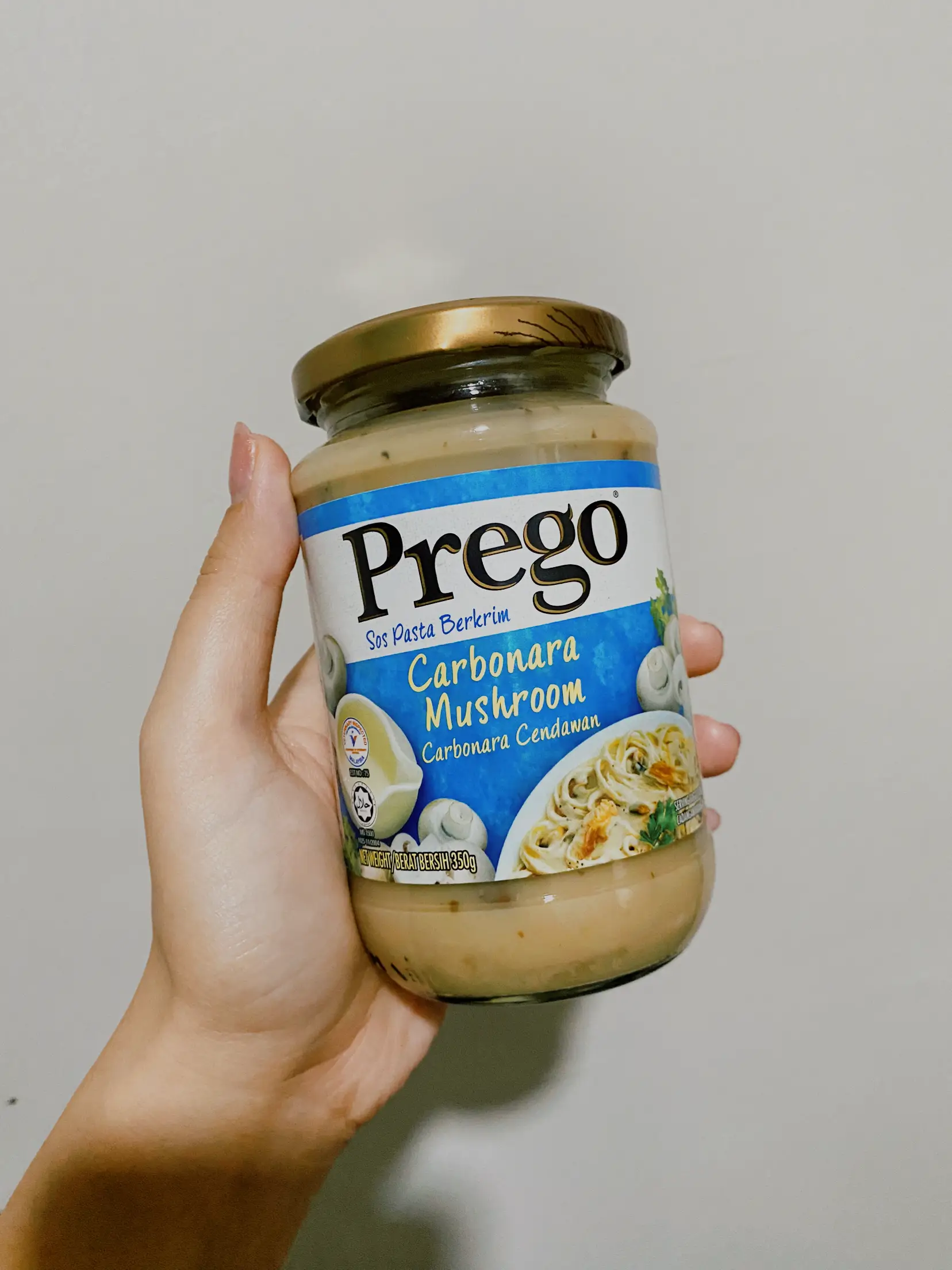 Prego Pasta Sauce - Carbonara Mushroom