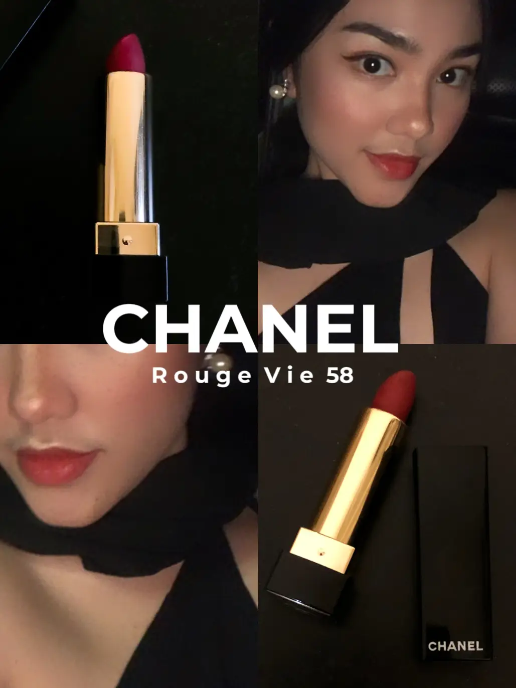 Chanel Rouge Allure Velvet💄WORTH IT?HONEST REVIEW🖤, Gallery posted by  Lean Aliandra