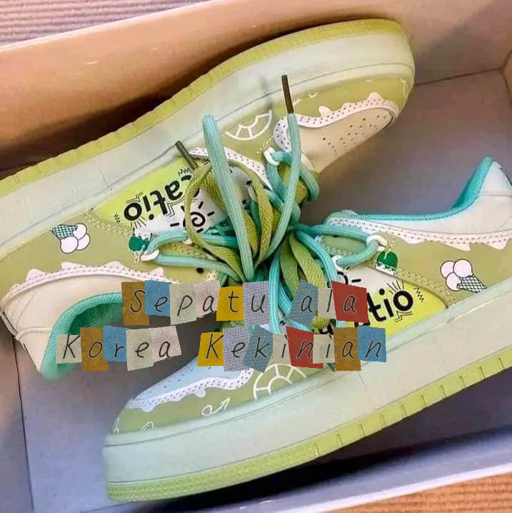 SEPATU SNEAKERS CEWE ALA KOREA Galeri diposting oleh Hai El Lemon8