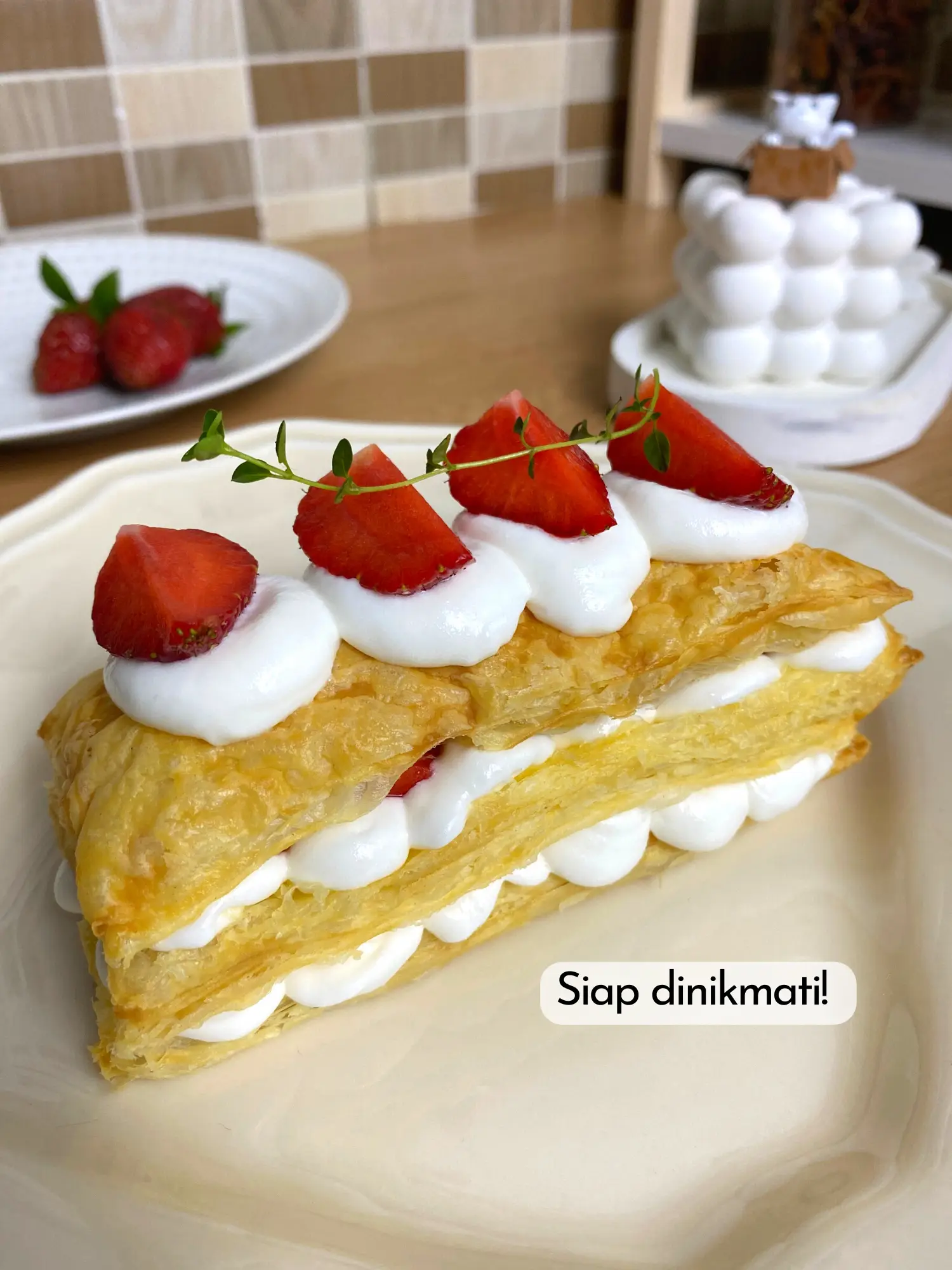 Easy Vegan Mille Feuille Recipe  Inspired by Gordon Ramsay - The