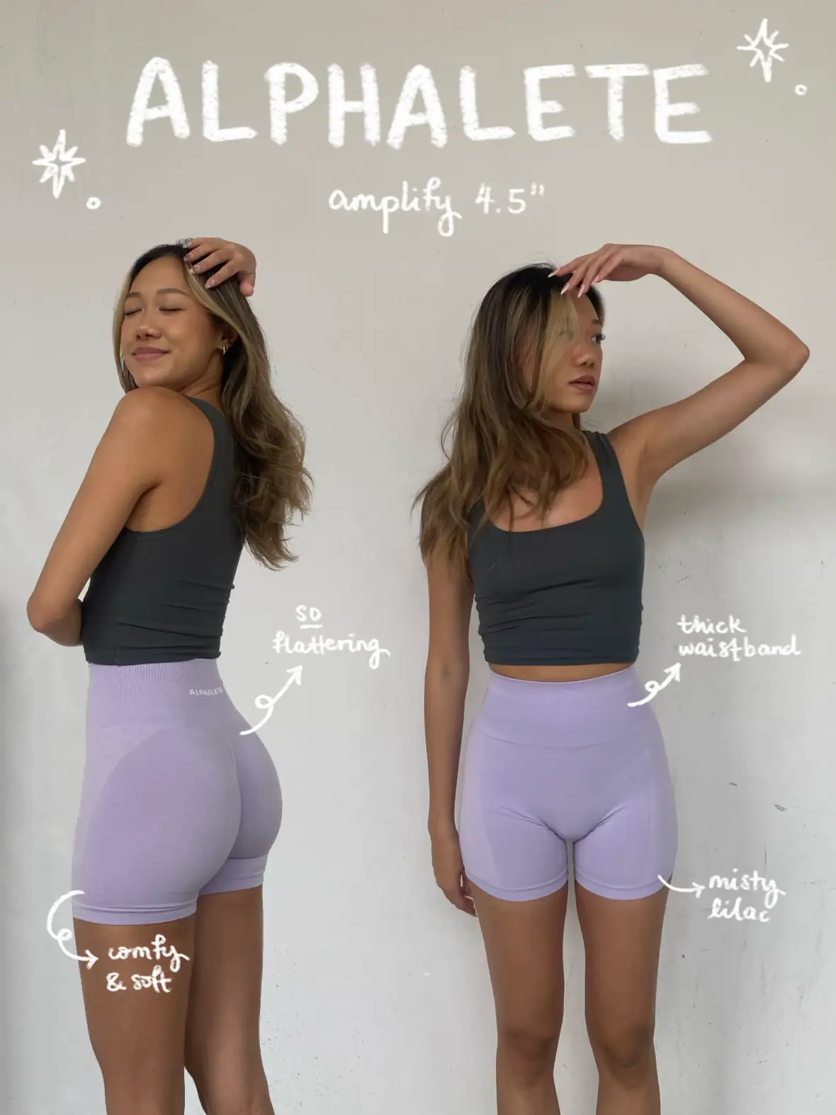 New  ALPHALETE Scrunch Shorts DUPES! Try-On Haul