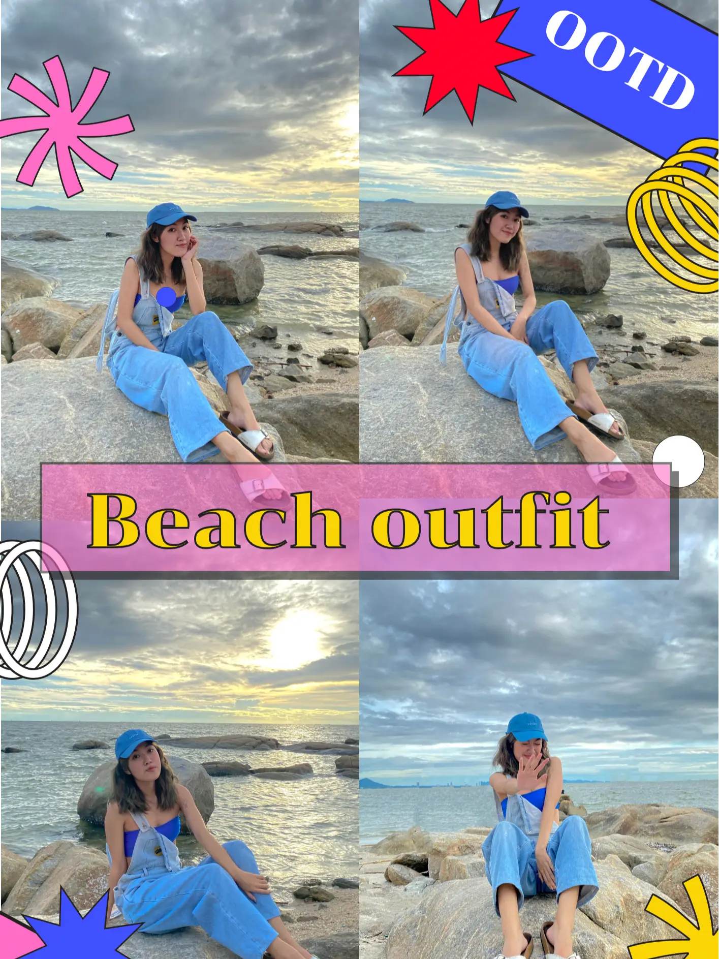 Holiday beach outlet outfits