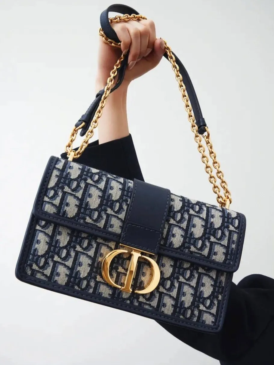 Christian Dior 30 Montaigne Chain Bag - Neutrals Crossbody Bags