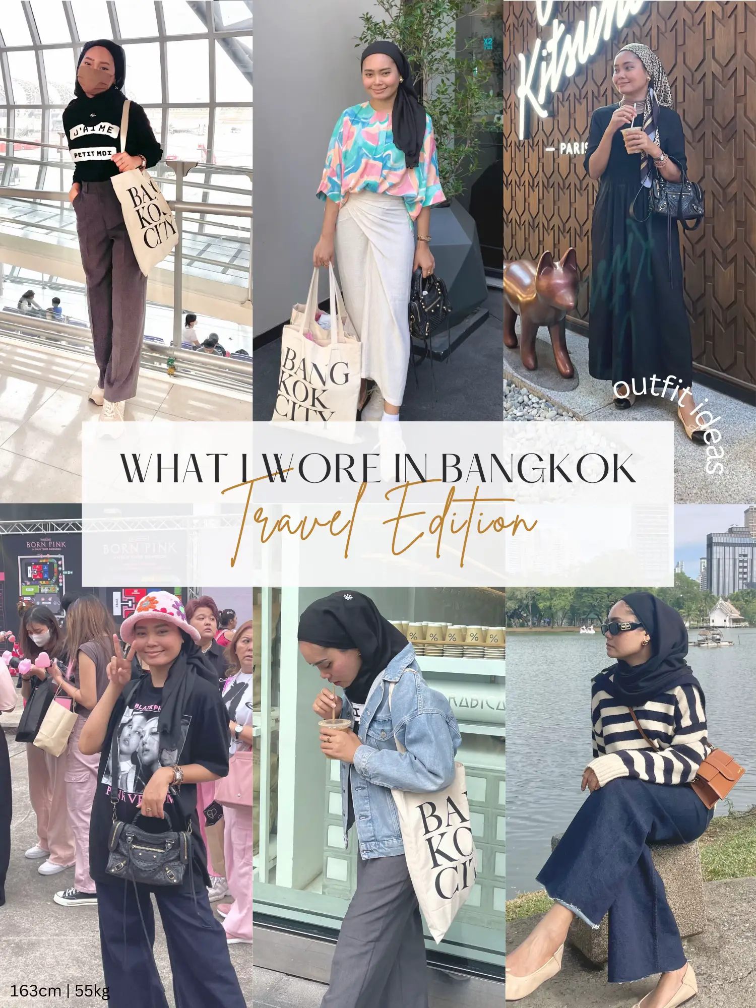 Imej Bangkok OOTD - Travel Edition (Outfit Ideas)(0)