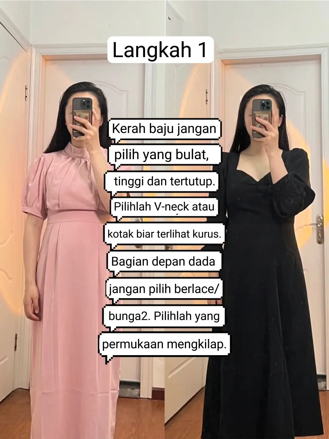 BEFORE AFTER 3 Langkah Memilih Dress yang Tepat Gallery posted by bounty Lemon8