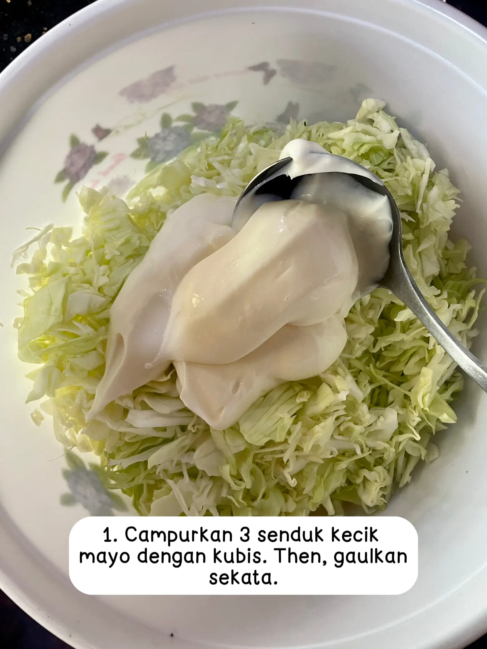 Chuka-fu shredded cabbage recipe