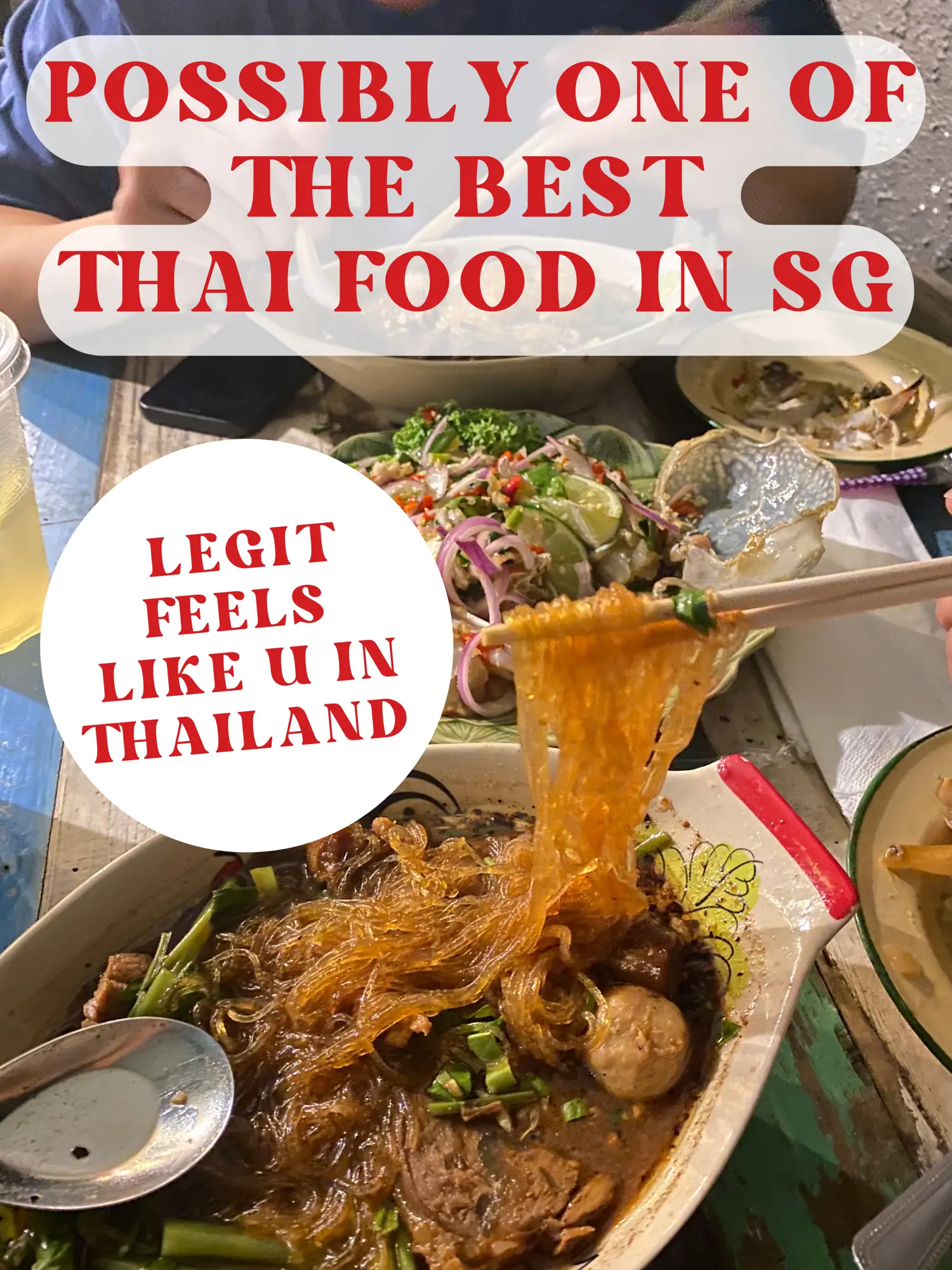 Rly wanted to hide this… my go to thai food 🤤🇹🇭's images
