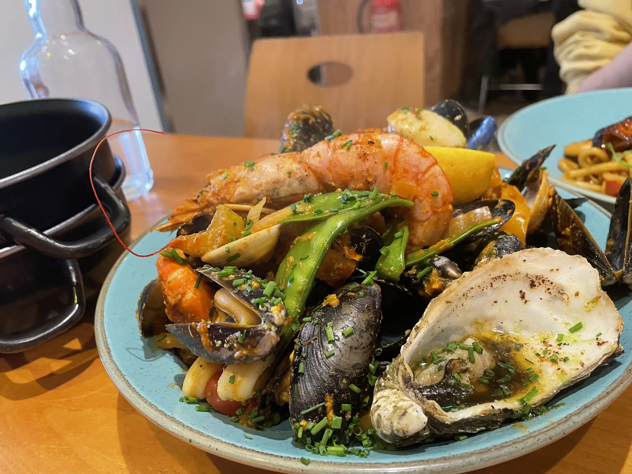 Seafood ที่ The mussel and steak bar Edinburgh 🏴󠁧󠁢󠁳󠁣󠁴󠁿 แกลเลอรีที่