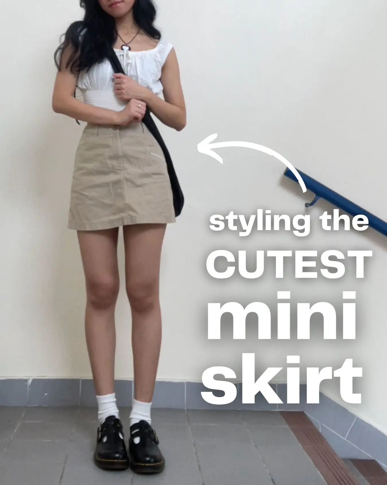 2022 Korean #Outfits Ideas, Mini Skirt With Top Design