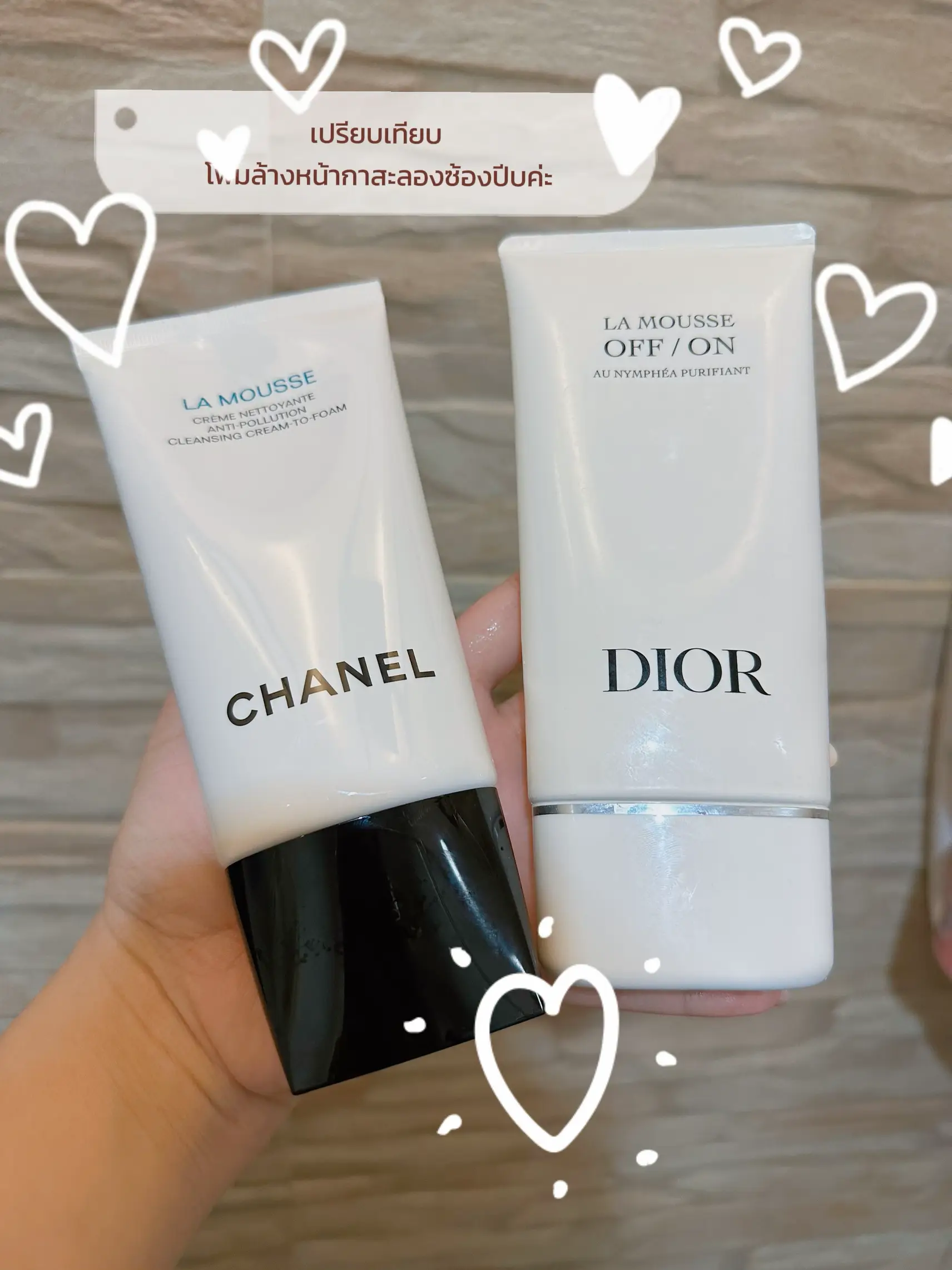 ⭐Review Foaming Cleanser Dior and Chanel Twin Different Lid💕, Gallery  posted by - 'aireen🦄
