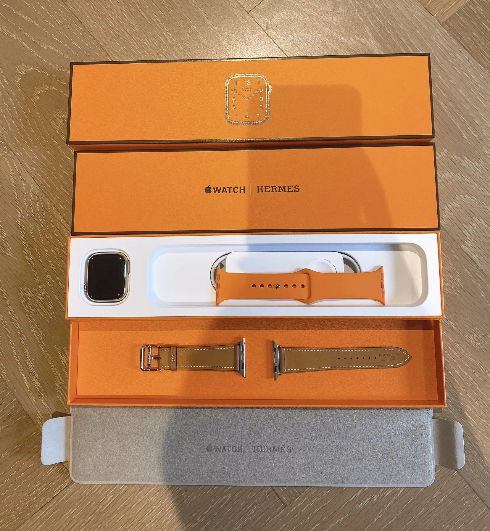 Apple watch best sale hermes box