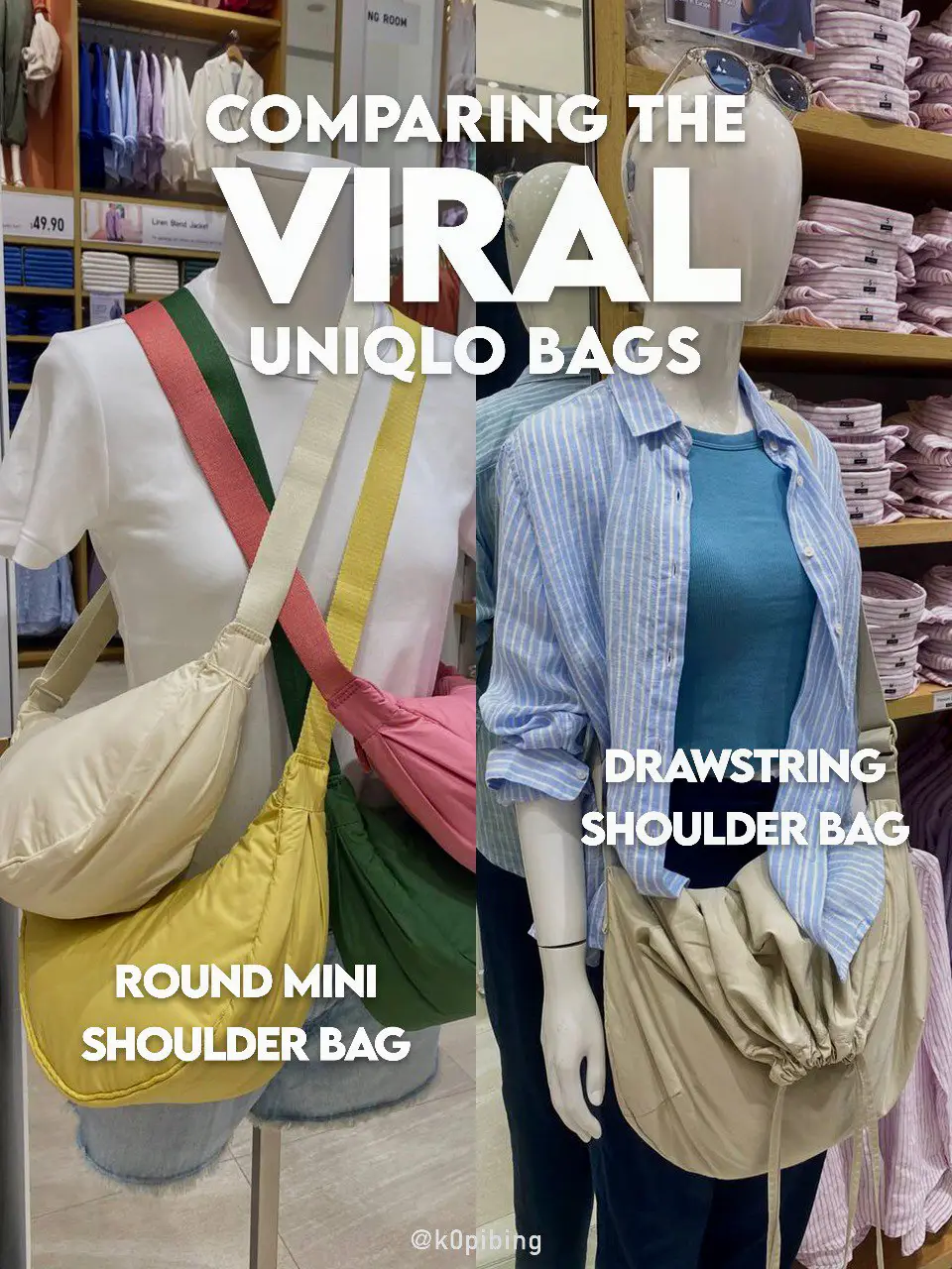 All the Cool Mini Uniqlo Bags You Can Buy in the PH
