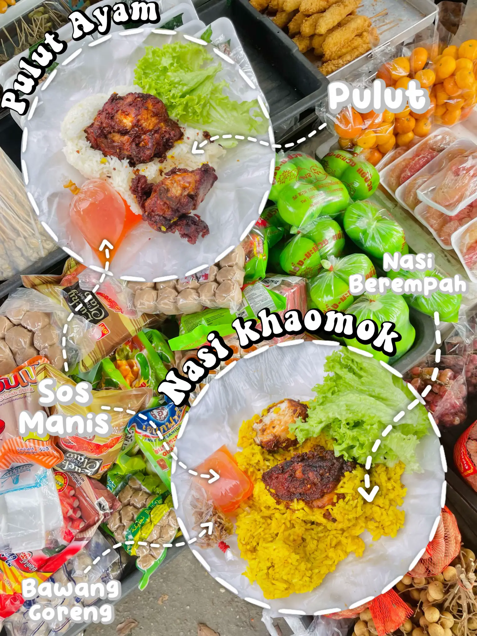 Thailand food hunting 🇹🇭 at Kelantan 😍‼️ Galeri disiarkan oleh Alisya