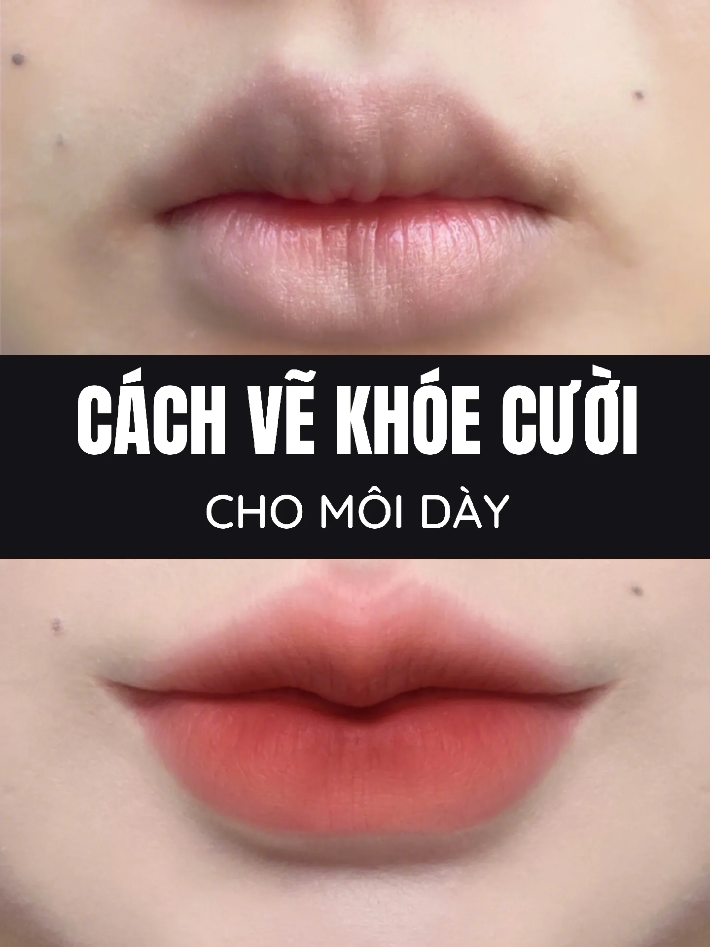 Cách vẽ khoé môi đẹp tự nhiên và thu hút mọi ánh nhìn