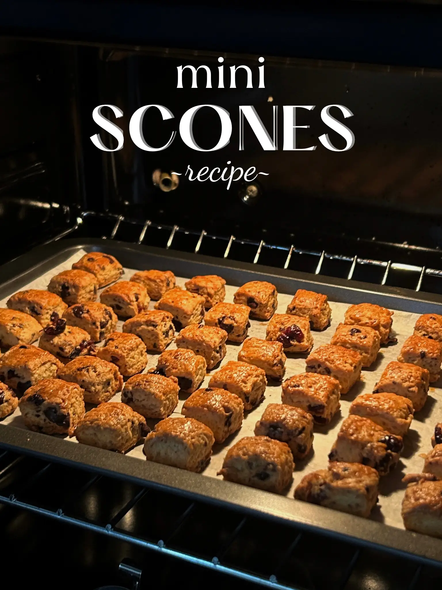 easy mini scones that are SO ADDICTIVE 🤤, Gallery posted by jermaine