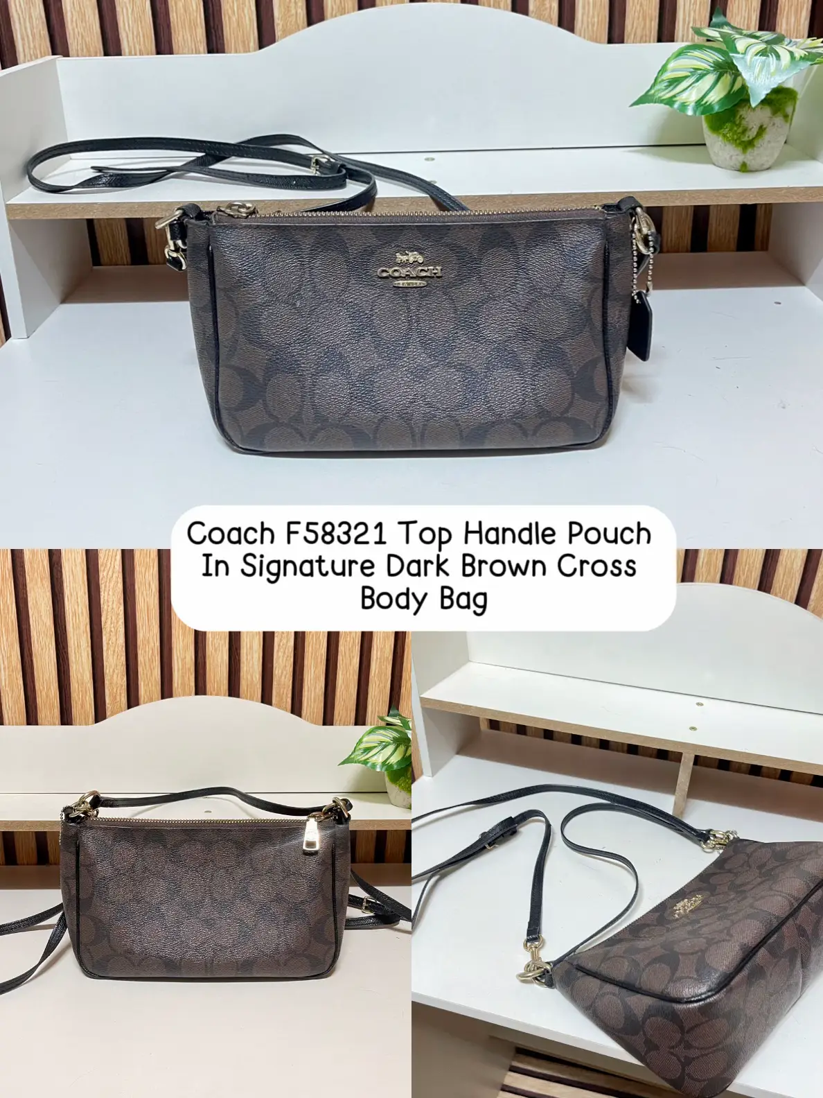 Coach hot sale pouch f58321