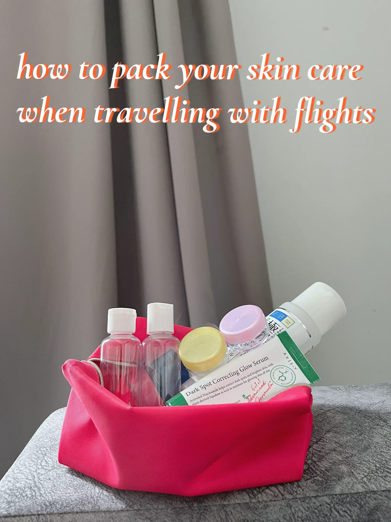 How to Pack Your Toiletries Like a Pro
