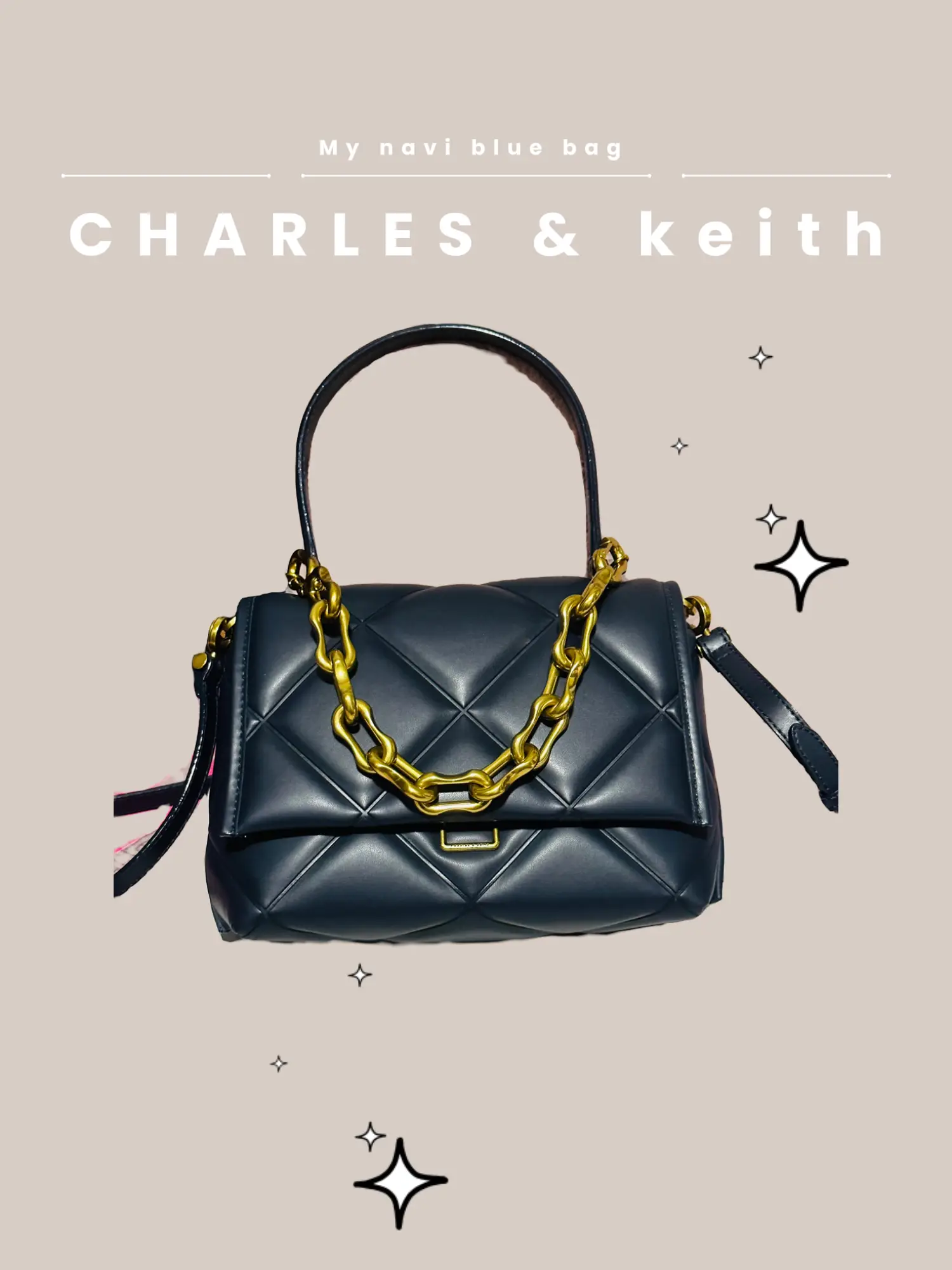 CHARLES & KEITH CESIA HANDBAG UNBOXING 