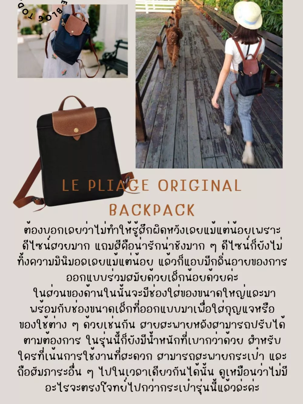 Longchamp discount backpack 2018