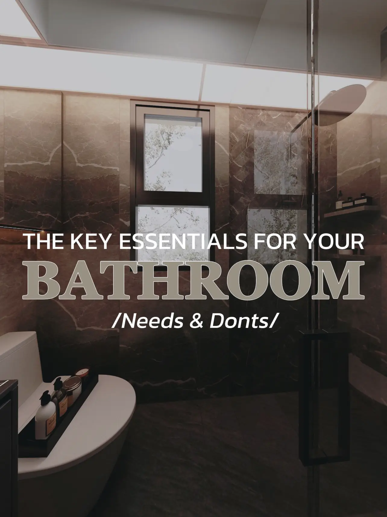 Bathroom Essentials You Need in Your Condo