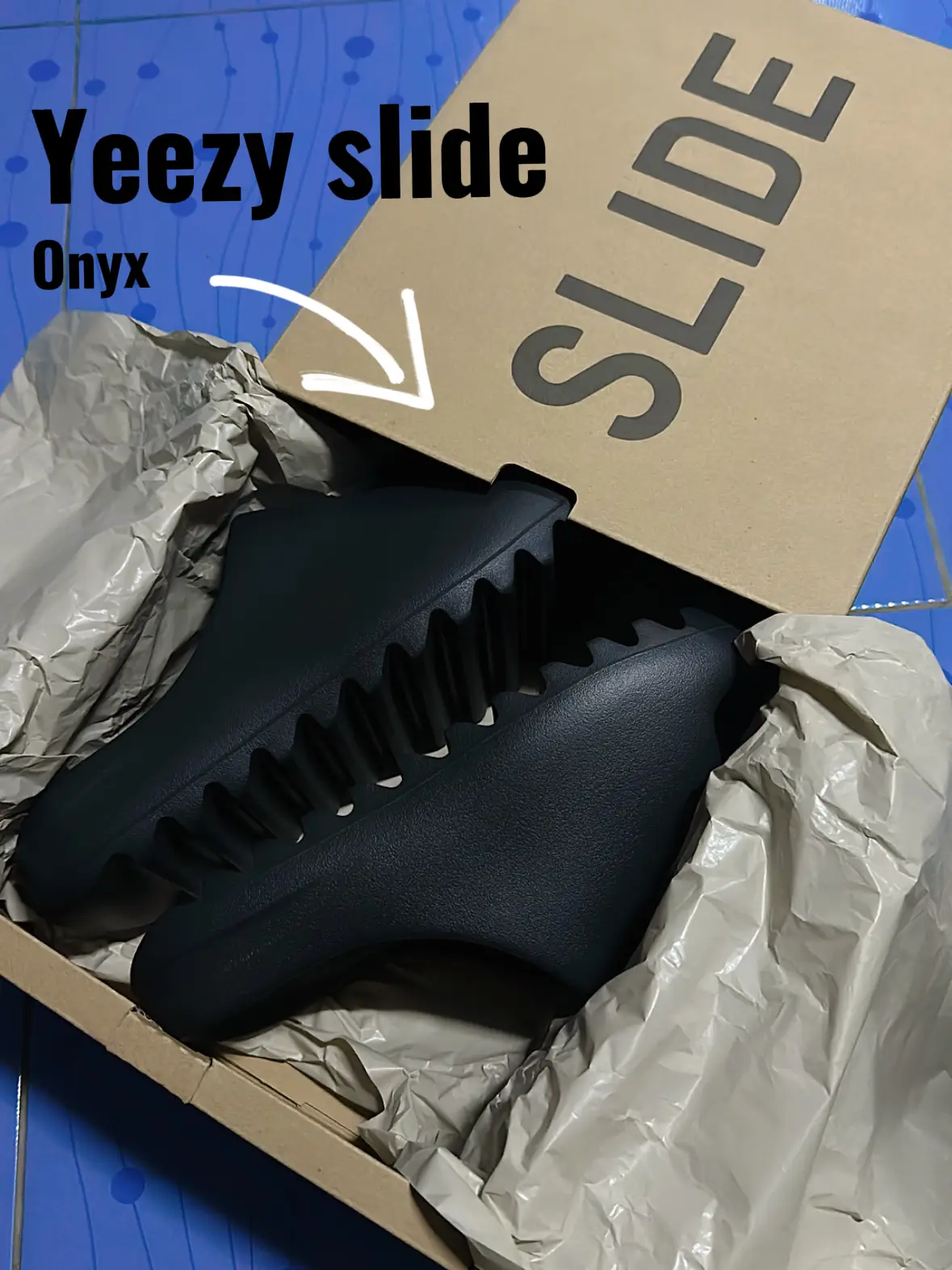 Yeezy Slide Onyx (Black) | Gallery posted by Mindmint🌟 | Lemon8