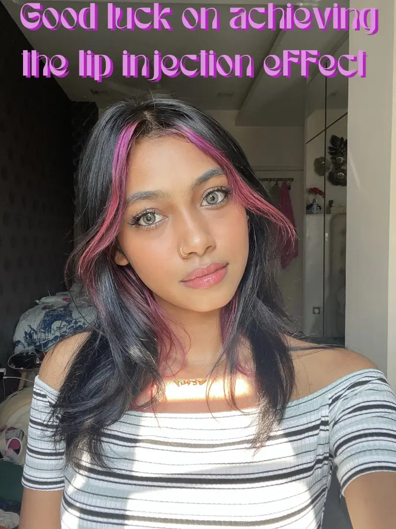 Lip Injection Effect đź–¤ | Galeri disiarkan oleh nntaasya | Lemon8