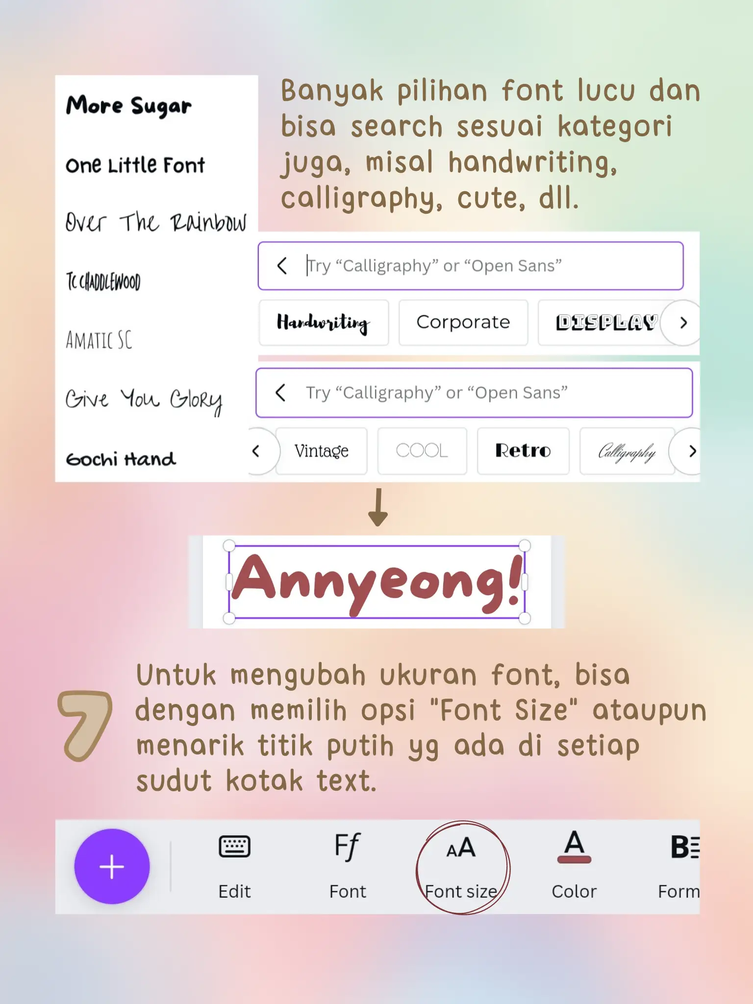 Tutorial bikin font lucu di canva baca dulu yuk galeri diposting