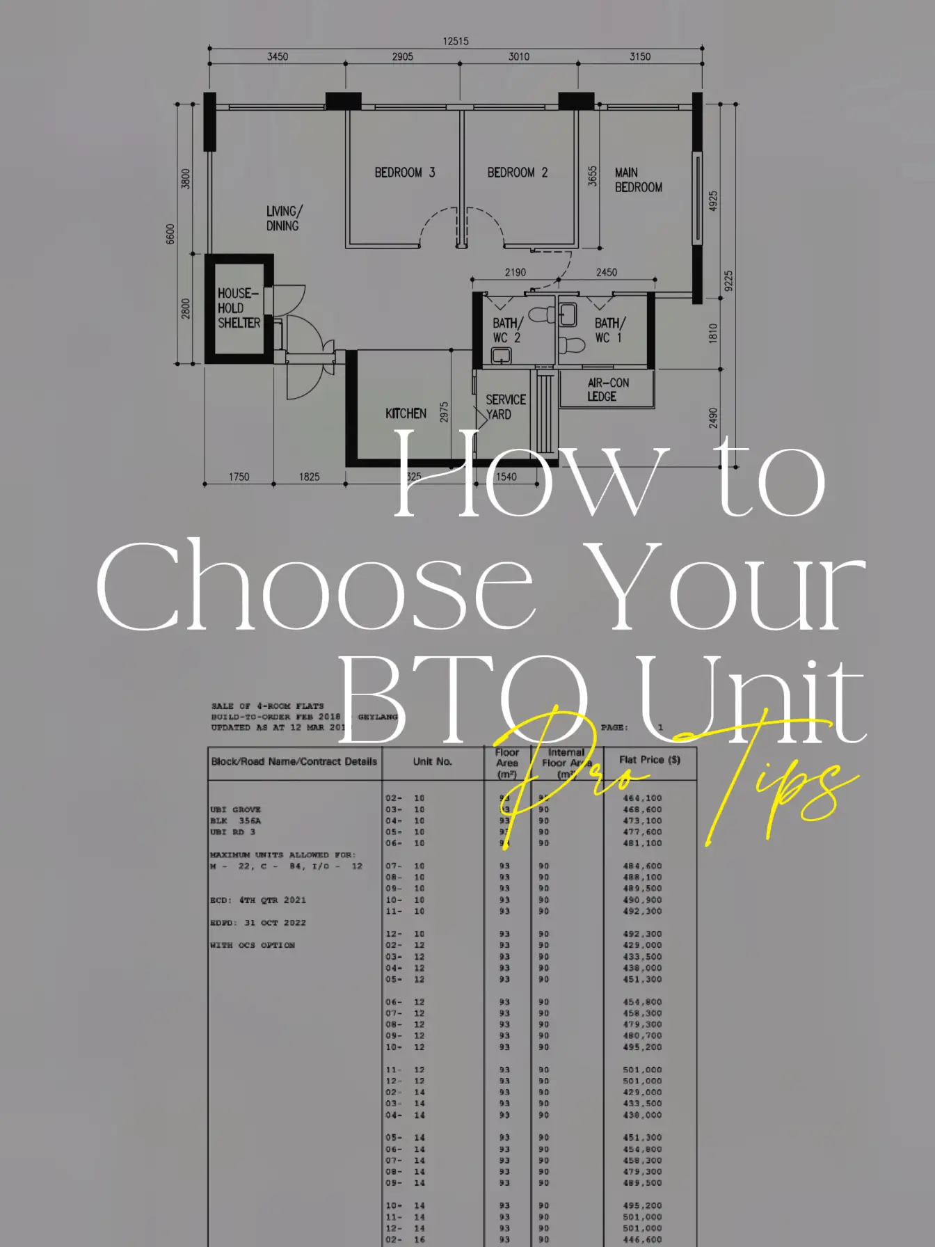 Choosing Your Bto Unit - Lemon8 Search