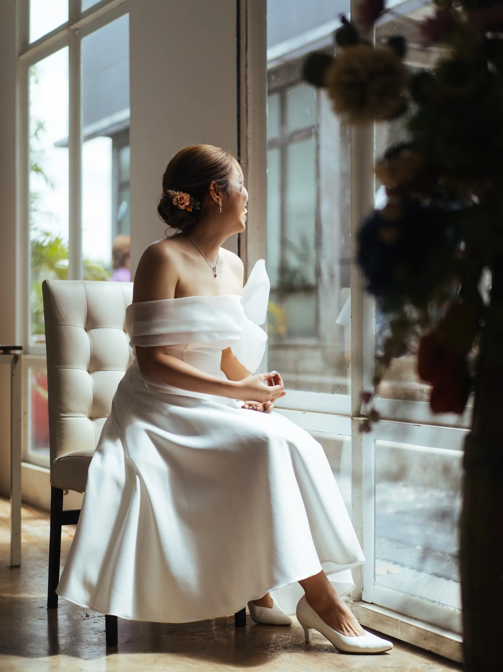 Review: Rent Minimalist Wedding Dress Less Than 4, xxx Baht | Gallery  posted by Palaloy | Lemon8