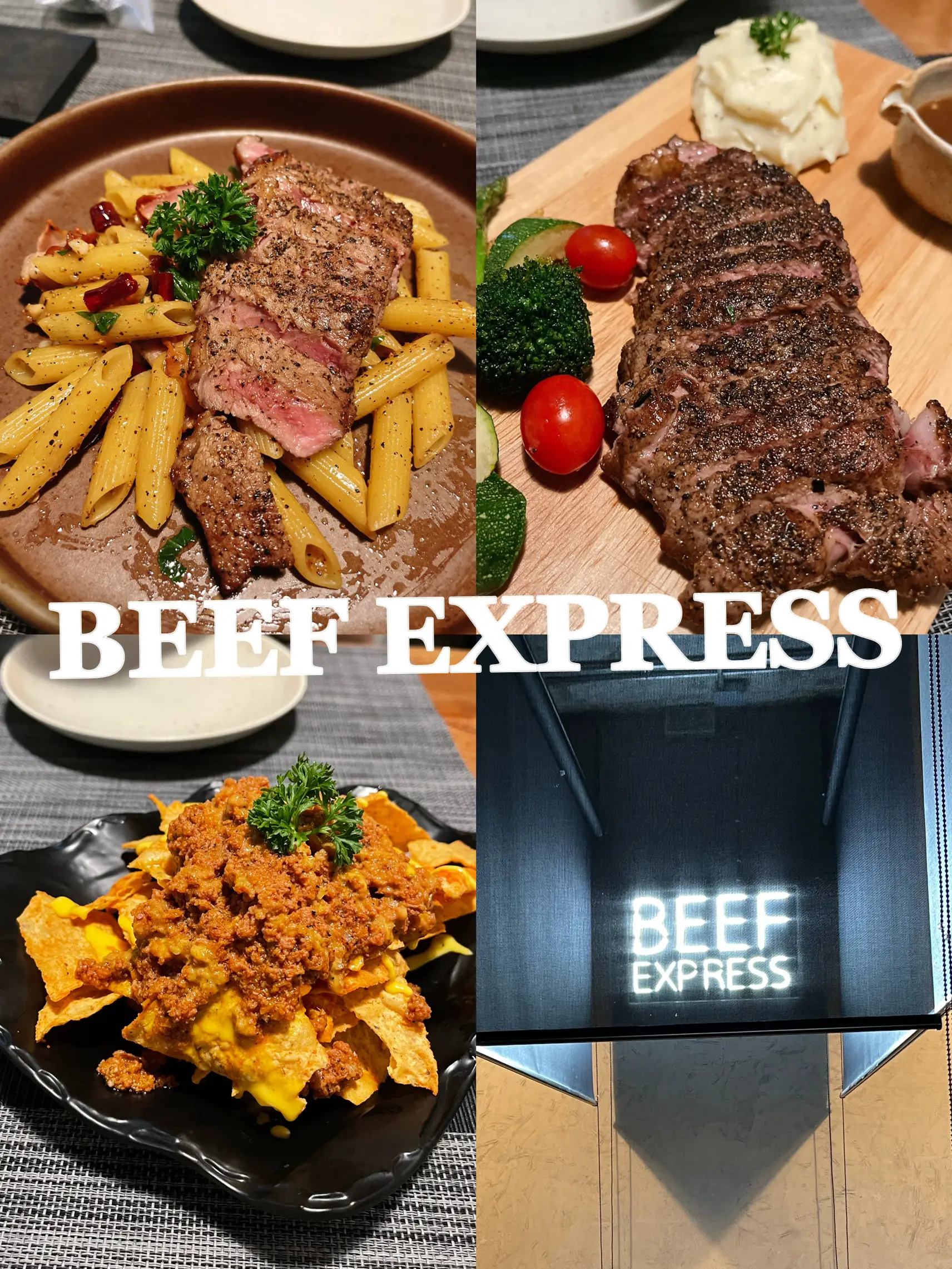 ชี้เป้าร้านอร่อยเอาใจสายเนื้อ 🥩👅 Beef Express | แกลเลอรีที่โพสต์โดย กิน ...