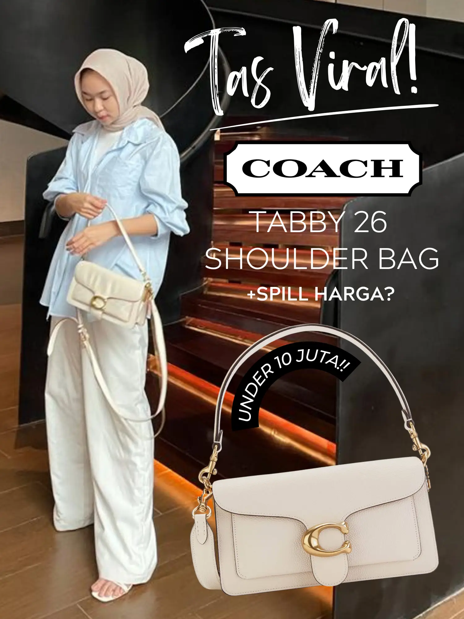 Harga discount tas coach