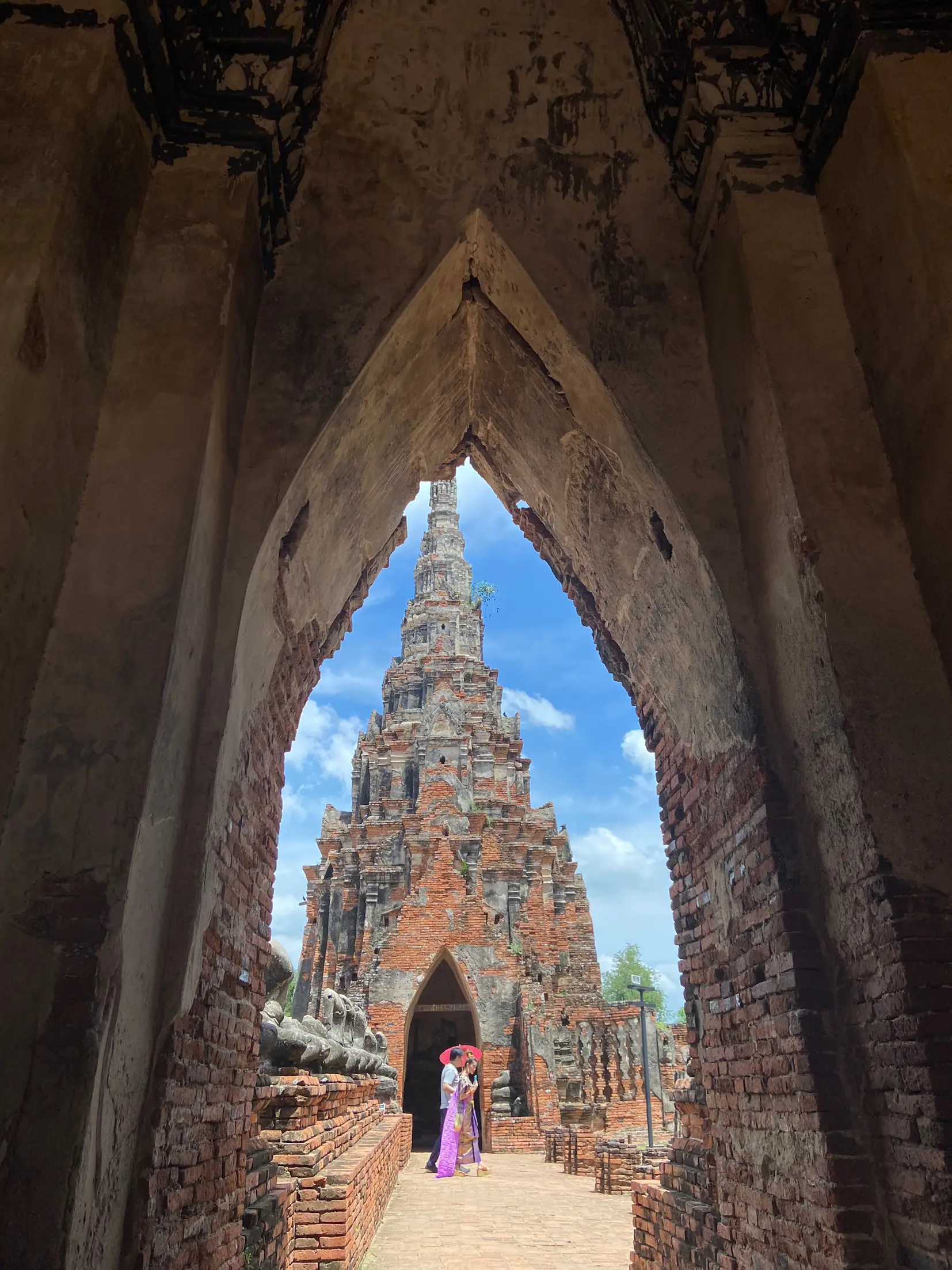 タイ アユタヤ時代（18世紀頃）の古い絵画