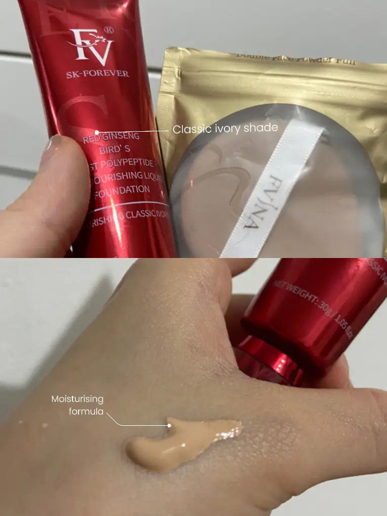 FV Golden Diamond Flawless Essence Liquid Foundation Concealer