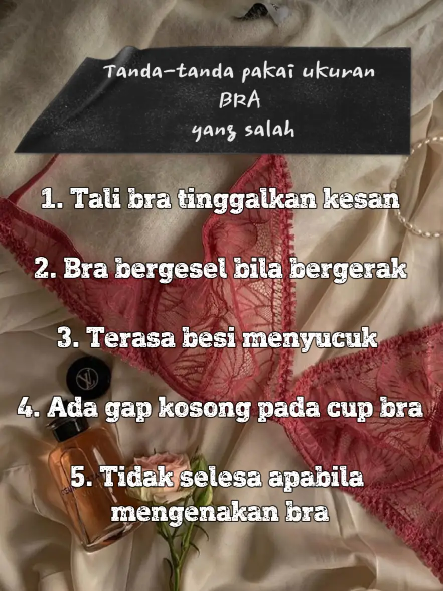 Apa yang berlaku jika anda memakai Bra salah? 🤔