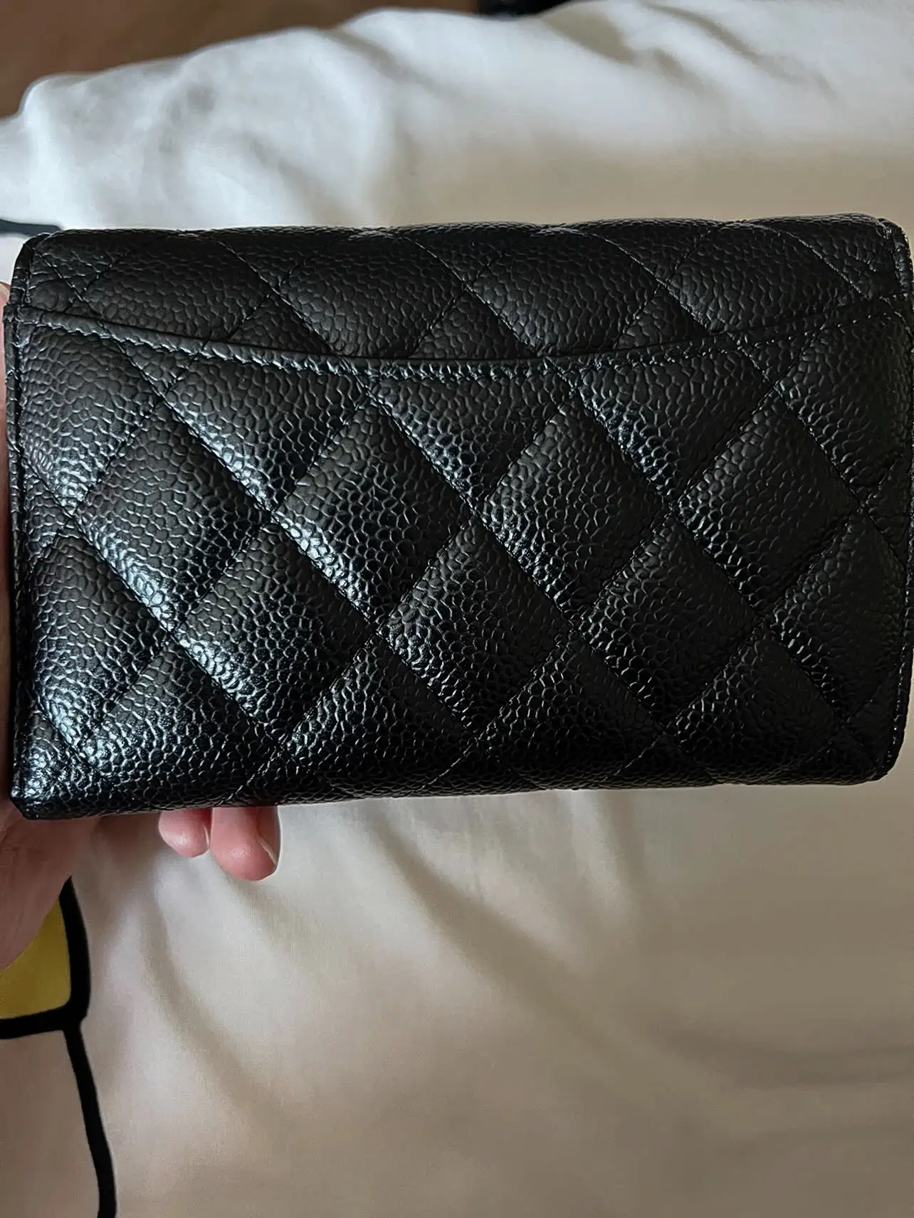 Chanel on sale wallet medium