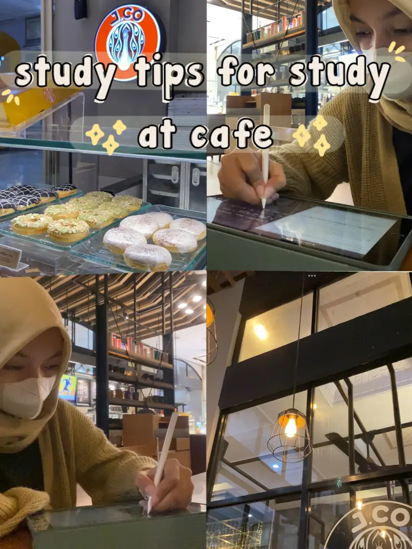 study vlog  cafe visits, how to stop procrastinating, my study