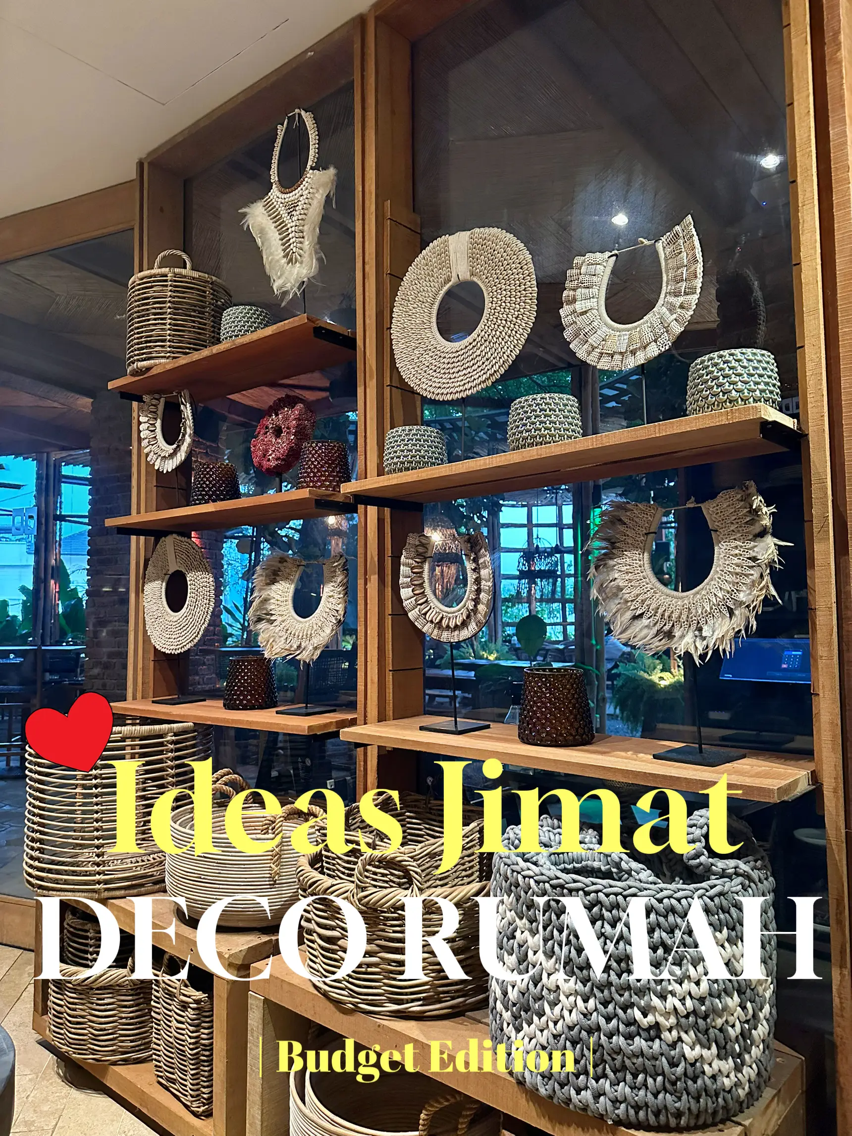 Tips Idea Murah Untuk Deco Rumah, Budget Edition, Gallery posted by Azie  🍋