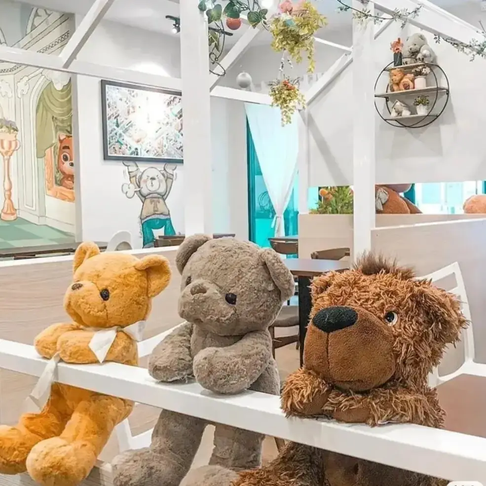 High value teddy bear theme restaurant Galeri disiarkan oleh Joy Lemon8