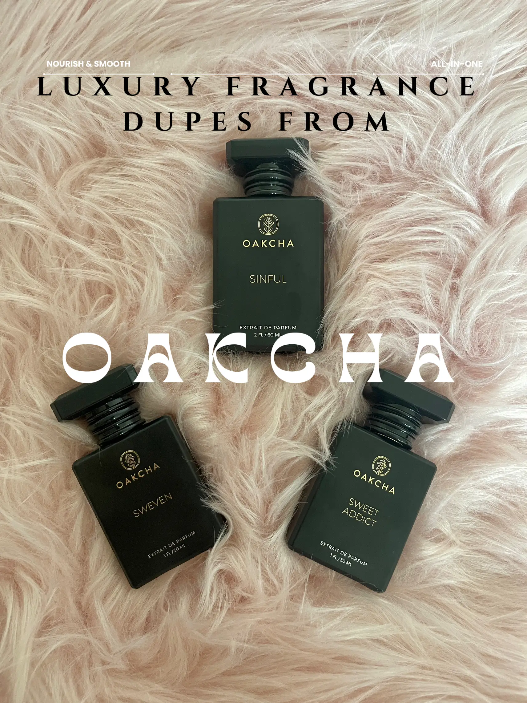 OakchaGiftedMe two of their new dupe fragrances to try out. They smel, Oakcha Perfume