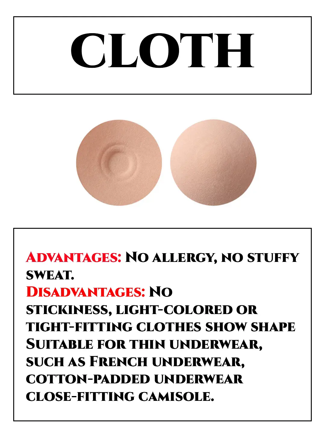 SLYWOOD Women's Reusable Nipple Cover - Silicone Nipple Cover Bra Pad -  Adhesive Reusable Nipple Pads - Thin Silicone Nipple Cover Pasties :  : Clothing & Accessories