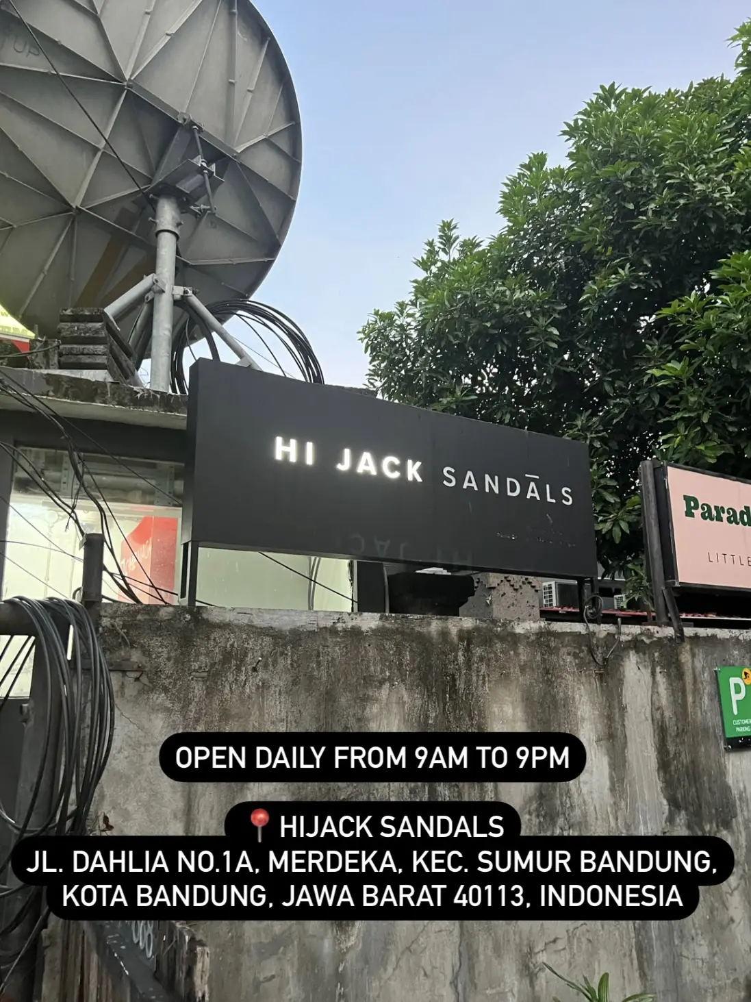 Sandal best sale hijack outlet