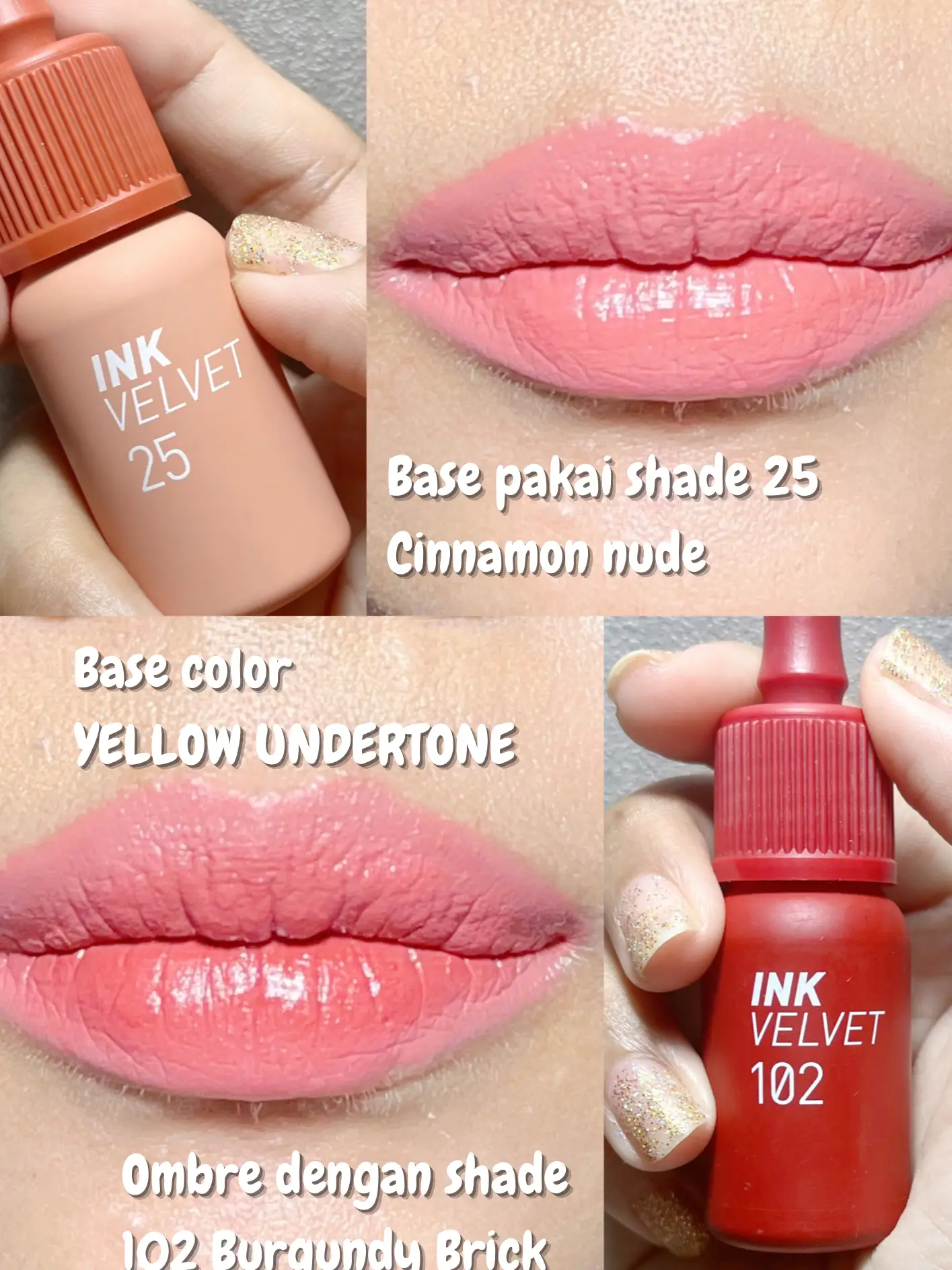 OMBRE LIPS ala UNNIE Korea pakai PERIPERA | Gallery posted by Idere | Lemon8